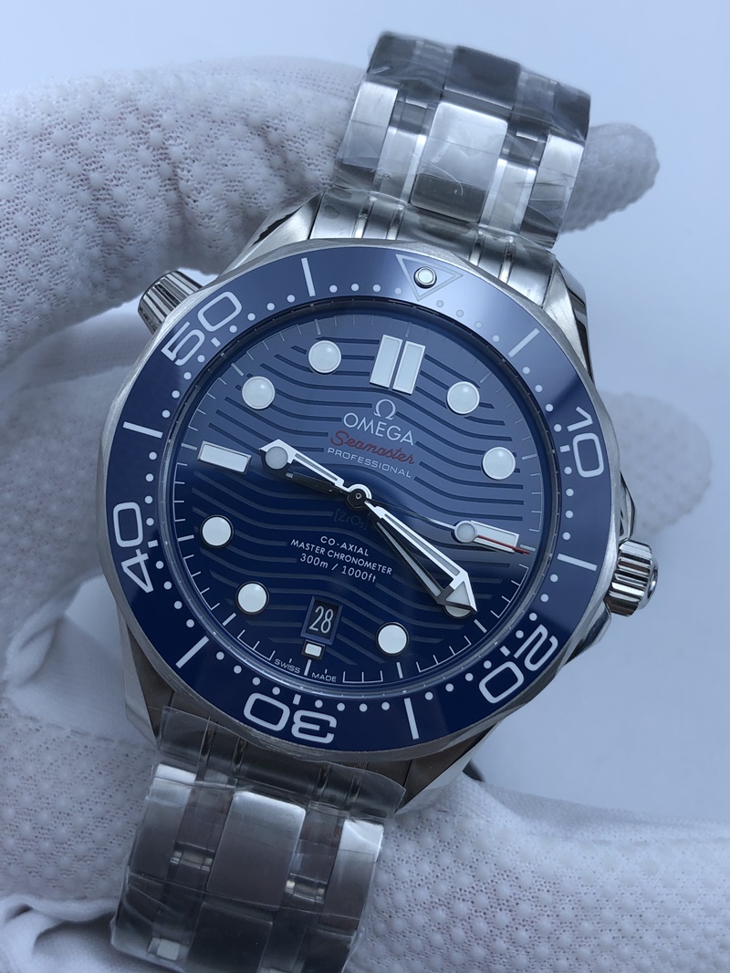 (준비완료/특급배송/예상수령7일)NO.290/ZF공장 오메가 시마스터 300M 블루Seamaster Diver 300M