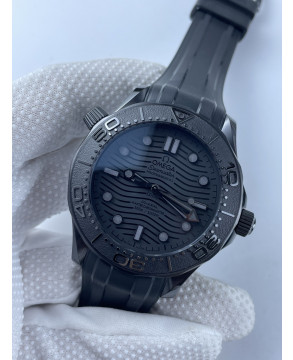 (준비완료/특급배송)NO.1535/VS공장 Seamaster 300m 43.5mm Black Ceramic