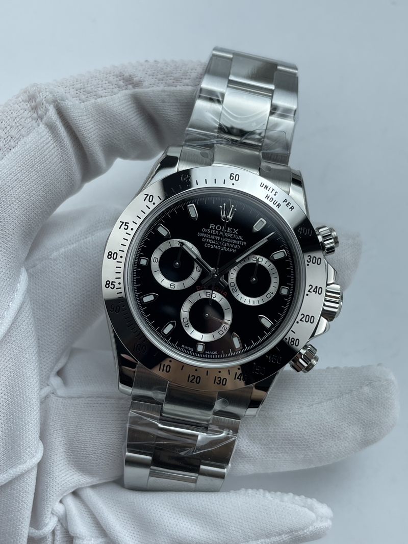 (준비완료/특급배송)NO.3544/초특급 갓성비 데이토나 스틸 블랙